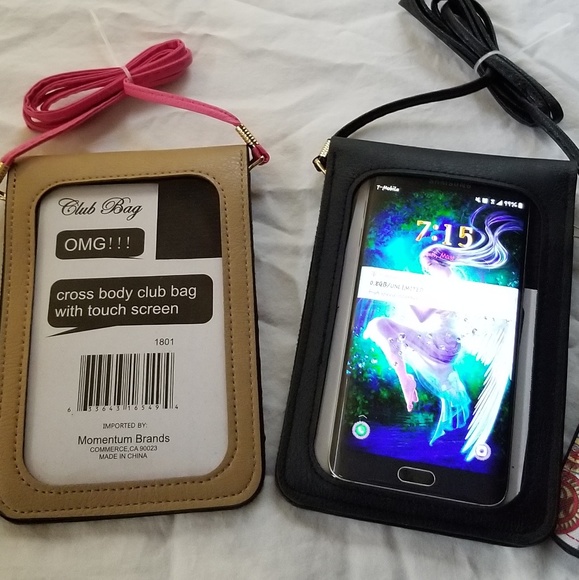 Cross body bag with touch screen - Picture 2 of 8